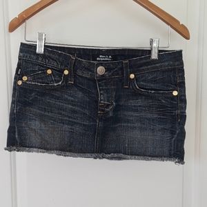 Rock & Republic mini denim skirt